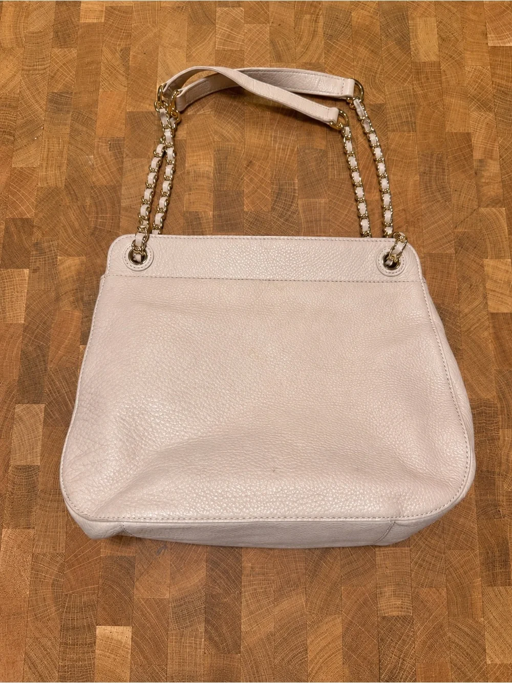 Tory Burch Blush Pink Leather Chain Shoulder Bag Purse